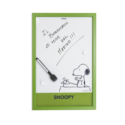 Peanuts Magnetic Metal Dry Erase Board
