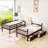 2 Drawers Wooden Bunk Bed with Ladder-1533013103-1533013101