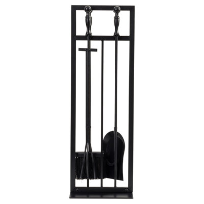 Country Living Pinecrest Black Fireplace Tool Set