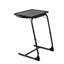 Table d'appoint pliante et réglable pour téléviseur, en forme de C, avec 6 hauteurs et 3 angles d'inclinaison, porte-gobelet amovible, idéale pour les repas au lit, sur canapé ou en fauteuil roulant.