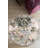 "Exotic Heron Landscape" Washable Cotton Area Rug-1962109724