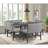 Duje Polyester Upholstered Bench