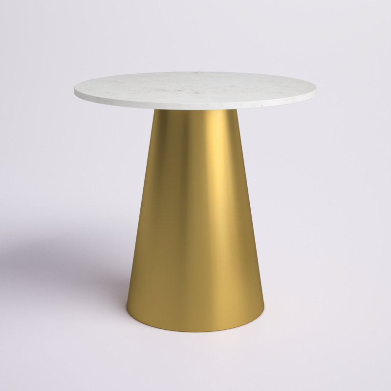 Table de bout Atonal, Or
