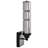 Evander - LED Wall Sconce - Matte Black Finish - Smoked Glass