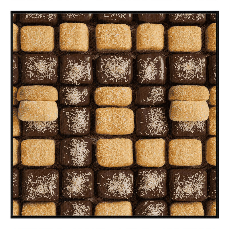  Tapis lavable lavable Lamingtons, Carré 5 pi