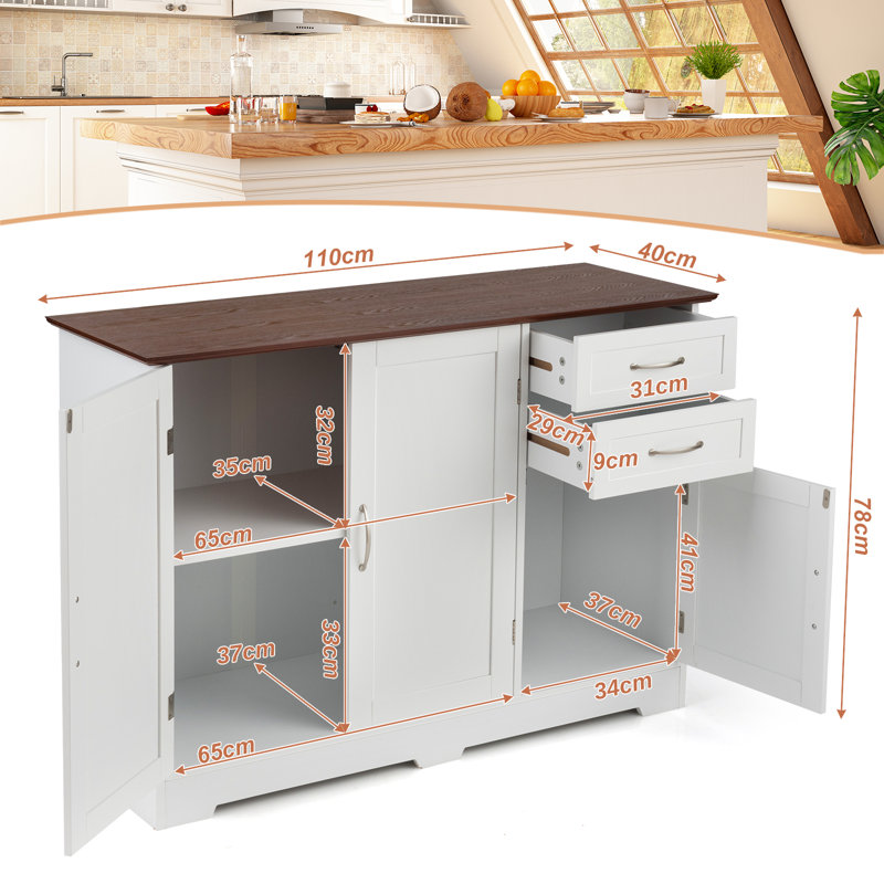 Sroda 110cm Sideboard