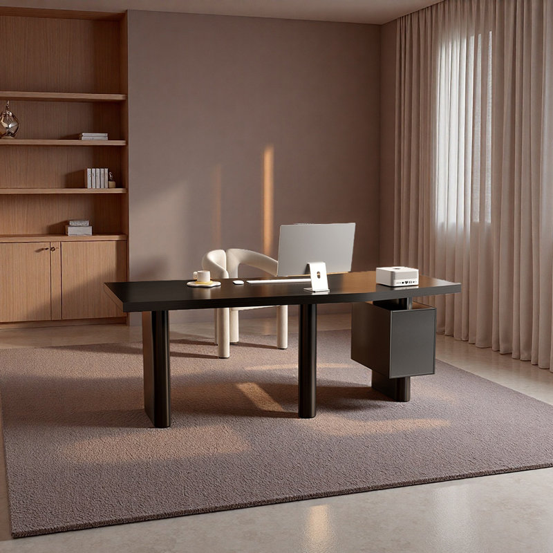 Solid Wood Computer Desk