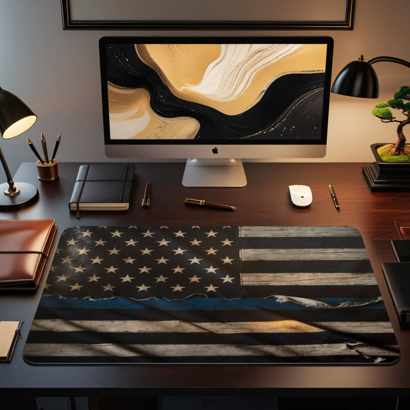 Polyester Desk Pad, 23.6x13.8