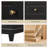 36-Inch Freestanding Bathroom Vanity with Ceramic Sink-2143294584-2143294587