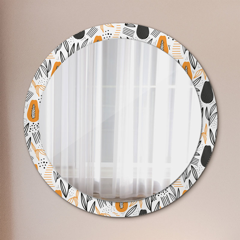 Huldar Glass Flat Wall Mirror