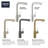 Essence Pull Out Single Handle Kitchen Faucet with Accessories-44388640