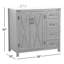 Ensemble de meuble-lavabo simple 36 po Slayton-1927340641