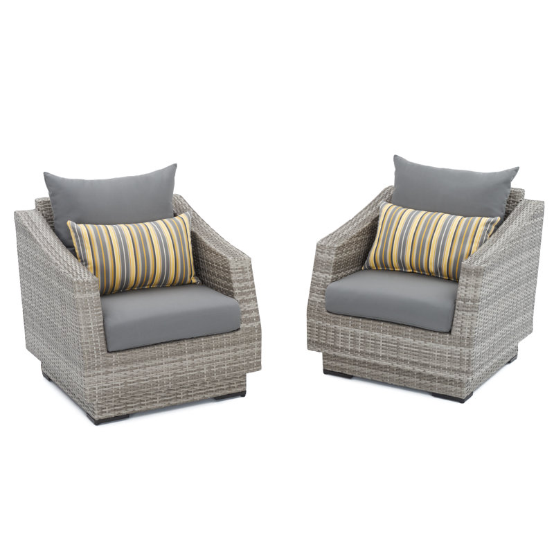 Cannes 9 Piece Seating Group with Cushions, Canvas Charcoal Sunbrella® Canvas