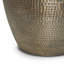 Table d'appoint ronde industrielle en métal l 22 po avec finition texturée Preston-560358292
