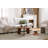 Mid Century Modern Coffee Table Set Of 2, Wood Living Room Table Cute Round Coffee Table Center Table Side Table For Living Room Office Reception Room-1329196490