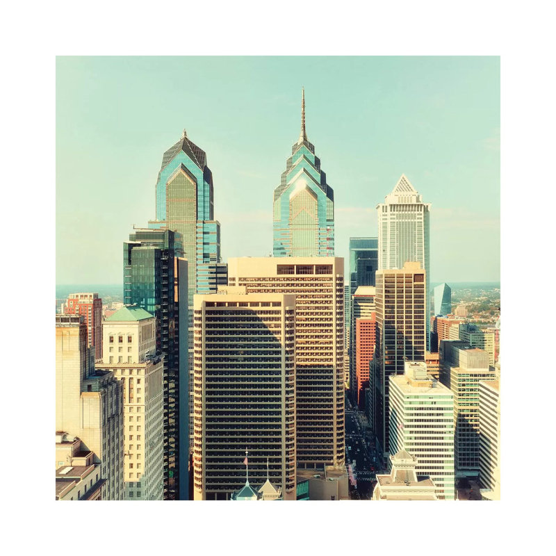 Philly by MScottPhotography - Wrapped Canvas Print, 45.72 cm H x 45.72 cm W x 1.91 cm D