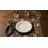 Niya Luxury Dining Table Placemats for Valentines Placemats – Stylish Golden Lace Placemats, Polyester-1660937351