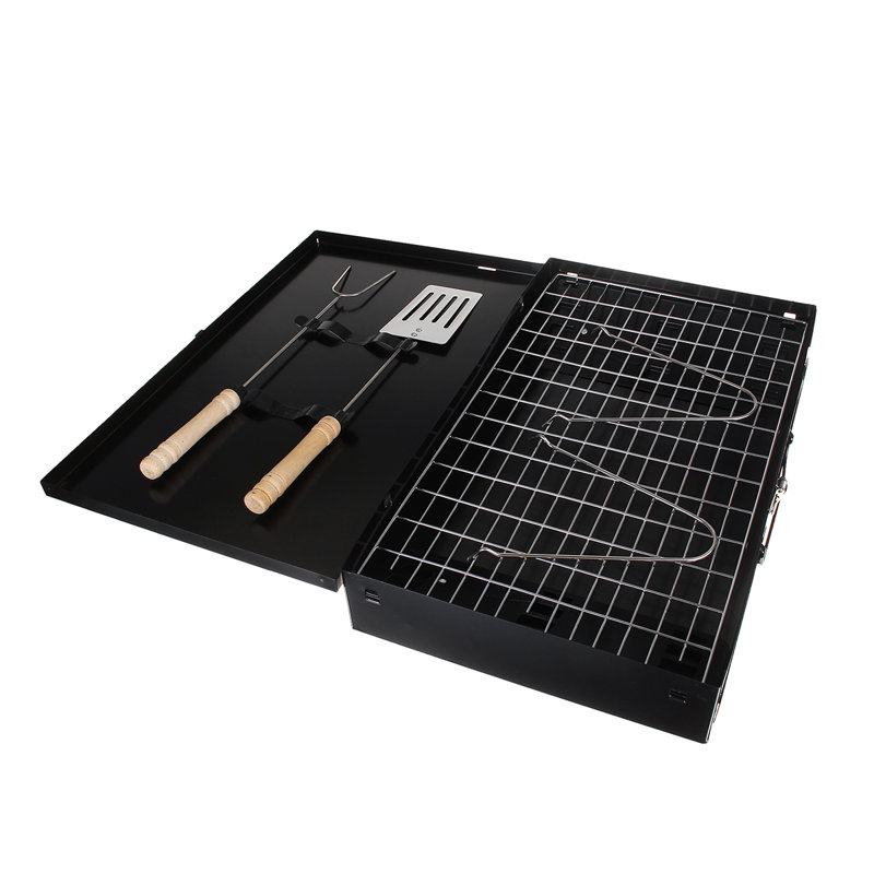 HALLOLURE 18.1'' W Portable Charcoal Grill