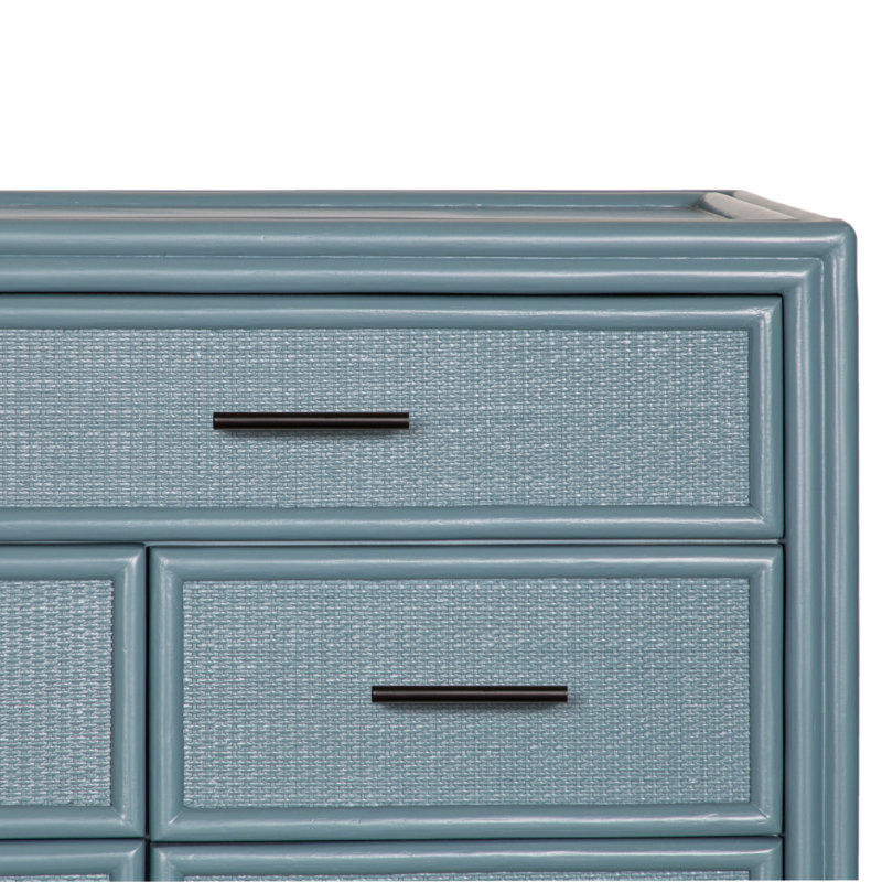 Aruba 8 - Drawer Dresser, Regatta Blue