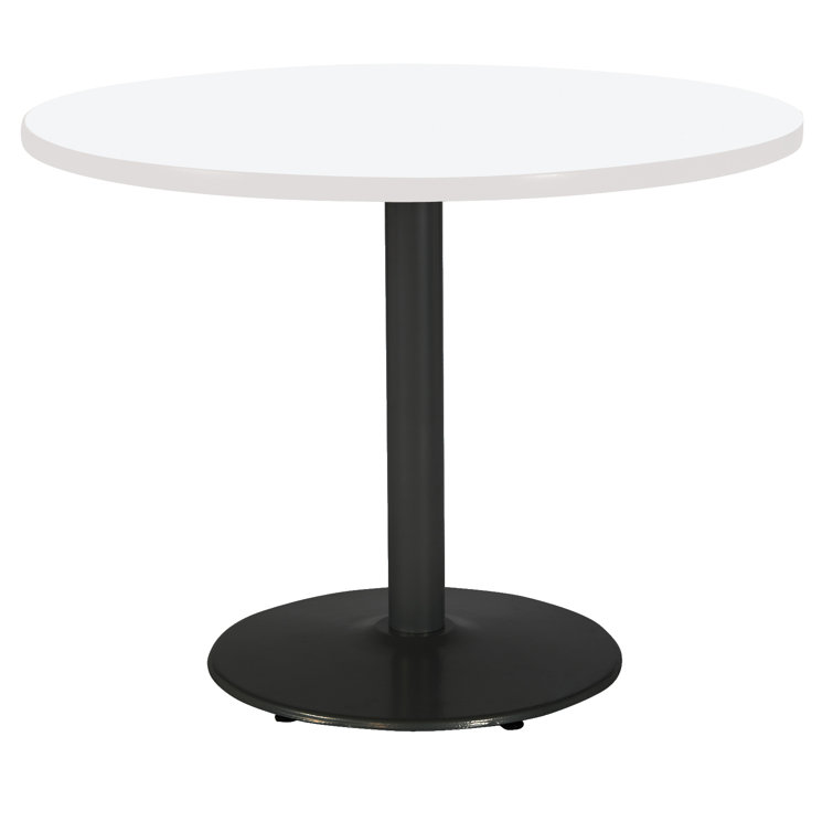 Mode Round Breakroom Dining Table Round Base