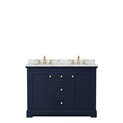 Ensemble de meuble-lavabo double 48 po Avery