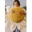 Floor Cushion White Daisy