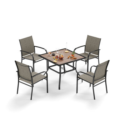 4 - Person Patio Dining Set with