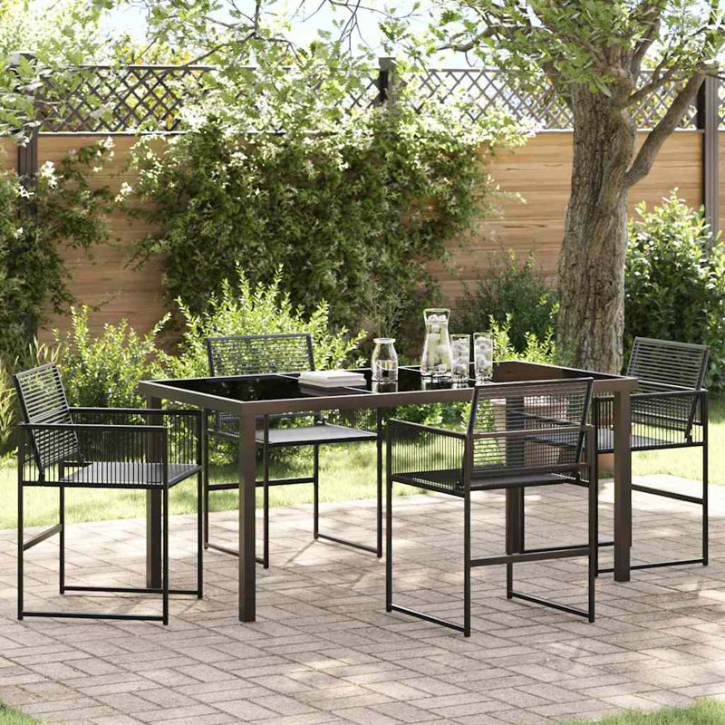 4 - Person Patio Dining Set Rectangular Table