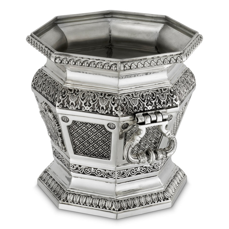 Walpole Metal Ice Bucket