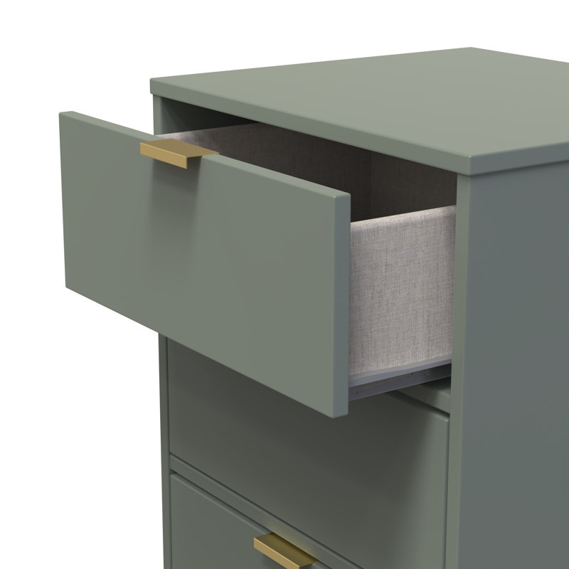 Bibek 45cm W Manufactured Wood Bedside Table