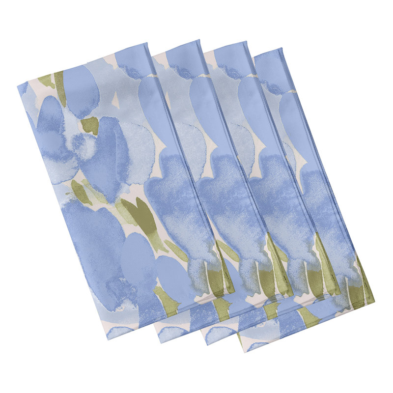 Lonston Tulip Field Napkins, Blue