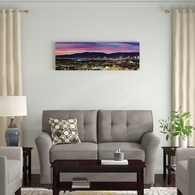 Culver City, Santa Monica Mountains and West Los Angeles, California' Photographic Print on Canvas -  East Urban Home, EASU1346 34048888