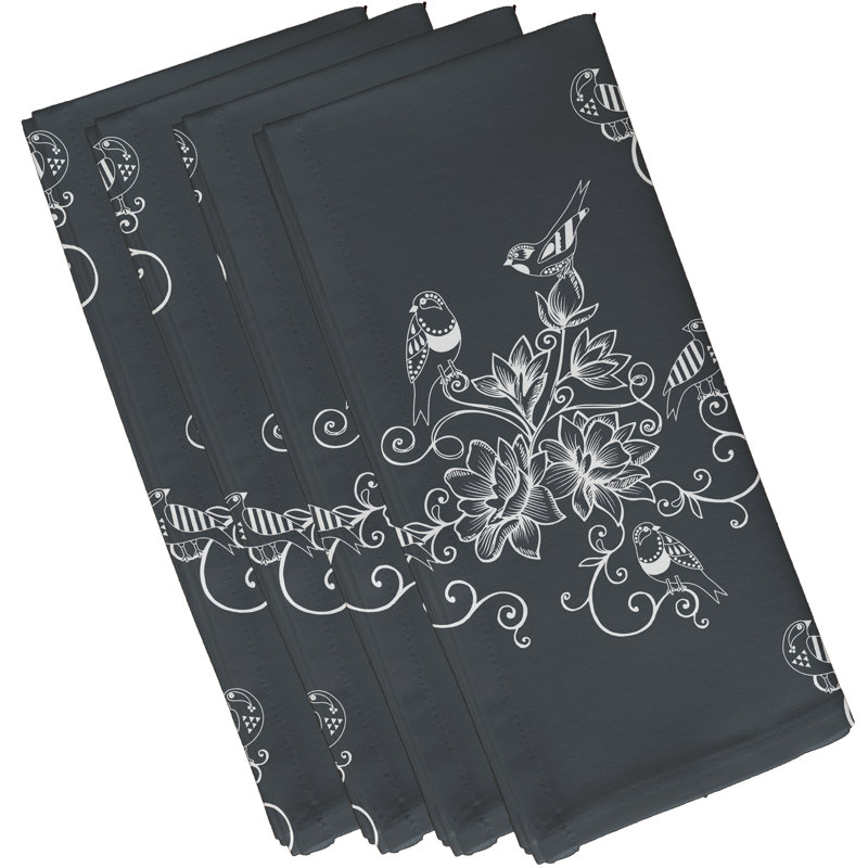 Serviette 22 "Aspacio, Gris