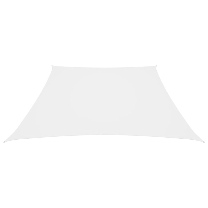 Ademar 3/4m x 2m Trapezium Shade Sail, White