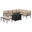 Ensemble de conversation pour patio pour 8 personnes avec table d'extérieur LP-112292443
