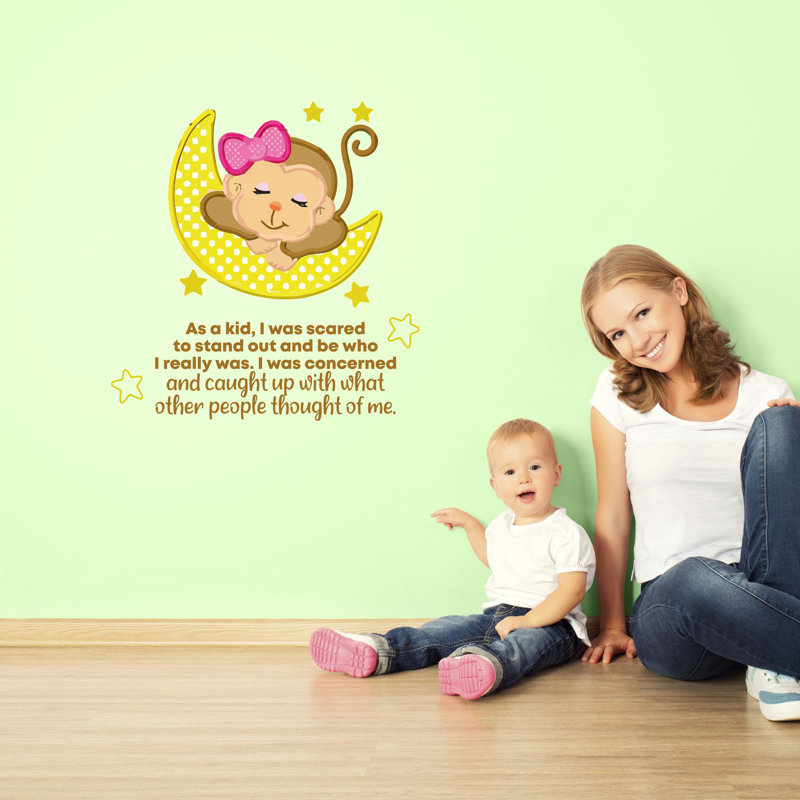 Text & Numbers Wall Decal, 20" H x 18" W x 0.05" D