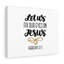 Fix Our Eyes On Jesus Hebrews 12:2 - Wrapped Canvas Print-264574821