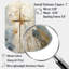 «Beige Christianity Cross Of Jesus II», art mural asymétrique en métal Christianity-110484326