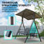 Patio 3-Seat Swing