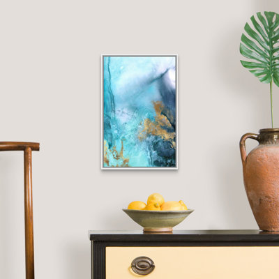 Gold Under The Sea I by Eva Watts - Painting on Canvas