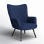 Fauteuil à oreilles Azzahra-936017305