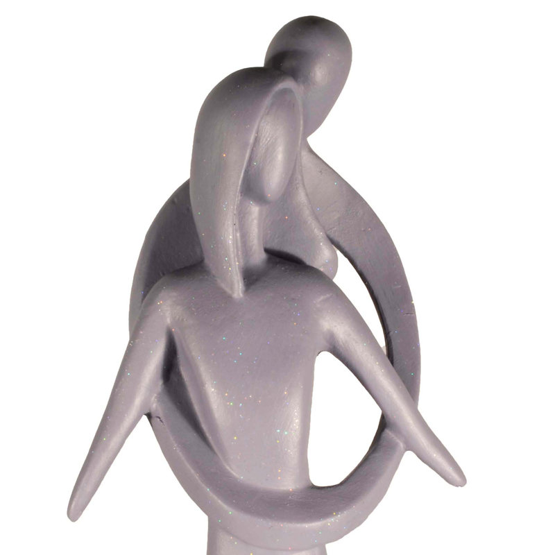 Soderquist CARING EMBRACE 81cm Ebony Effect, Grey Shimmer
