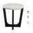 Chrissy Genuine Marble Top End Table