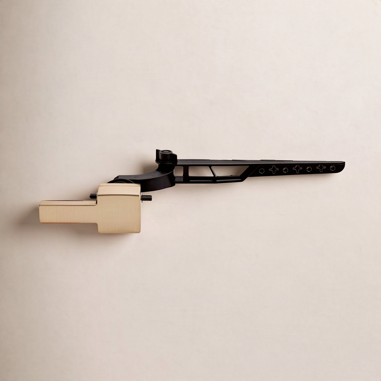 Vero Toilet Trip Lever, Brilliance Champagne Bronze