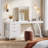 Kiyanni 59'' Vanity Desk with 3 Drawers-716323779
