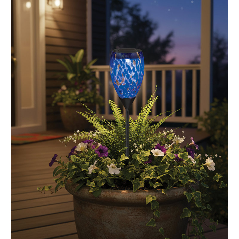 Piquet de jardin Murano, Indigo