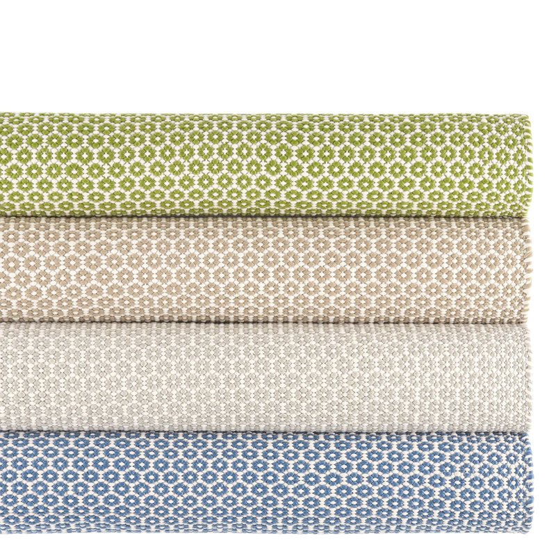 Finn Khaki Handwoven Indoor/Outdoor Rug, Rectangle 3' x 5'