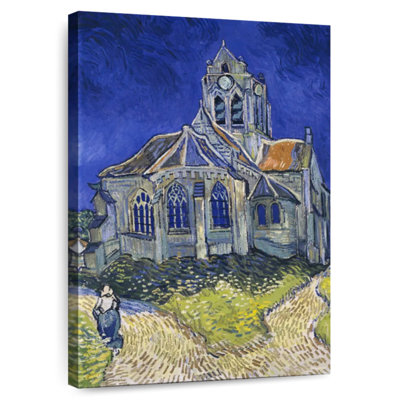 Adella, Église d'Auvers sur Oise, H 39 po x l 26 po
