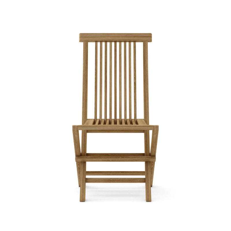 Bristol Folding Teak Patio Dining Chair