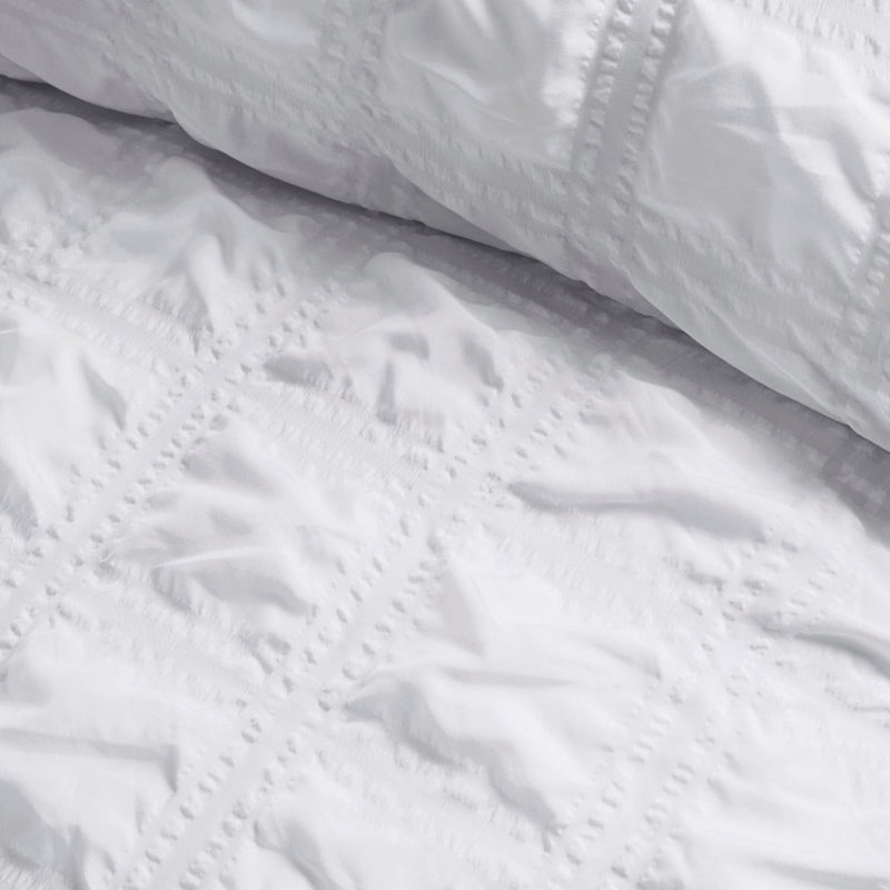 Polyester Solid Colour Duvet Cover Set with Pillowcases Included, Single Duvet + 1 Standard Pillowcase